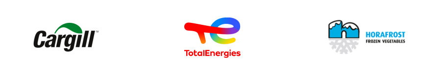 Cargill - TotalEnergies - Horafrost // Logos