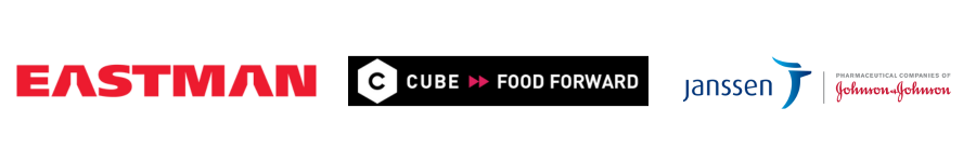 Eastman - Cube Food Forward - Janssen // logos
